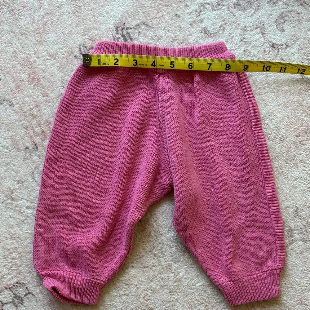 Vintage Rare Nike Pink Baby Knit Set